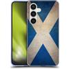 Head Case Designs Scotland Scottish h-Alba Bandiere dei paesi Grunge 1 Custodia Cover in Morbido Gel Compatibile con Samsung Galaxy S24 5G