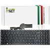new net - Keyboards - Tastiera Italiana Compatibile con Notebook Samsung NP Series 300 Series NP300E5Z NP-300E5C NP300E5A NP305E5A NP-300E5X 305E7A NP-300V5A NP300E5X[ Senza Frame - Layout ITA ]
