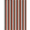cité de la déco Tenda a strisce per porta, in plastica di alta qualità, larghezza 90 cm x lunghezza 220 cm rouge, blanc, et gris