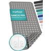 Engelbach® Tappeto vasca antiscivolo 88x40cm - Con 2 ganci per asciugatura rapida - Senza BPA, antimuffa, antibatterico e lavabile in lavatrice