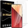 Pollachi [3 Pezzi Vetro Temperato per Xiaomi Redmi Note 13 Pro 4G/Poco F5/F5 Pro,Durezza 9H Anti Graffio,Anti-Impronte Senza Bolle,Pellicola Protettiva per Mi Note 13 Pro 4G