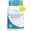 VitaminPure® Collagene Idrolizzato Puro 100% - Collagene Integratore tipo I, II, III, V e X per pelle, ossa, capelli, unghie e articolazioni - Collagene Marino da pesca sostenibile | 180 compresse