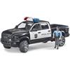BRUDER 02505 RAM 2500 POLIZIA CON POLIZIOTTO