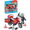 PLAYMOBIL 71466 MOTO DEI POMPIERI
