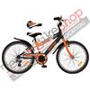 Bicicletta Bambino Movimento a Sfera Volare Sportivo 20 7 Velocità-Arancione