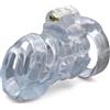 Brutus Cyborg Cage Chastity Cage Clear