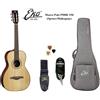 EKO MARCO POLO P500E SM SPRUCE/MAHOGAN Chitarra Acustica Travel Parlor + BAG