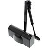 CISA 1C141603044, Chiudiporta con Arresto Smart Plus 2, Nero