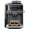 Siemens Macchina da Caffè Espresso Automatica TE657319RW Serbatoio 1.7 Lt. Potenza 1500 Watt Colore Nero /Grigio