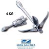 Inox Nautica ANCORA OMBRELLO 4 KG IN ACCIAIO ZINCATO PER ANCORAGGIO ORMEGGIO BARCA