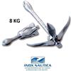 Inox Nautica ANCORA OMBRELLO 8 KG IN ACCIAIO ZINCATO PER ANCORAGGIO ORMEGGIO BARCA