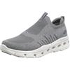 Skechers Glide-step Flex, Scarpe da ginnastica Uomo, Charcoal Knit Trim, 46 EU