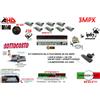 ALTA QUALITA CCD SONY KIT VIDEOSORVEGLIANZA AHD DVR 8 CANALI + 8 TELECAMERE 3MP 48 LED + HARD DISK 2TB