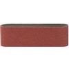 Bosch Home and Garden Bosch 2609256226 - Fasce abrasive per smerigliatrici a fascia, qualità rossa, 100 x 610, grana 80, lotto di 3 fogli