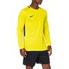 Nike Park III Football T-Shirt A Manica Lunga, Uomo, Green Strike/Black/Black/(Black), S