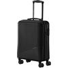 travelite 4 ruote valigia a mano piccola 34 litri, serie bagagli BALI: Trolley rigido in ABS conforme alle dimensioni del bagaglio a mano IATA, 55 cm.