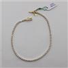 BRACCIALE DA DONNA TENNIS CON ZIRCONI IN ORO GIALLO 18KT 750 3,3 GRAMMI (7200)