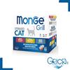 Monge Grill Gatto Multipack Buste Galletto Trota Vitello Gatto Sterilised 12 x 85 gr - 85 gr -