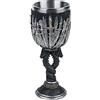 Nemesis Now B2947H7 Calice Spada 17,5 cm Nero, Resina con Inserto in Acciaio Inox