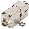 Digitus CAT-6A Coupler schermato - 500 MHz 10GBase-T - per uso sul campo - Design Keystone - AWG 22-26 - Contatti nichelati - Connettore CAT-6A