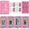 Smoostart Rosa Tarocchi Carte Italiano Per Principianti Con Significato, Tarocchi Con Guida Per Principianti, Parole Chiave, Elemento, Pianeta, Zodiaco, Chakra, Sì O No, Tono Musicale, Numerologia