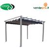 COSMA GAZEBO ASTORIA 3 X 4 TORTORA TELO GRIGIO: Scoprilo ora! ()