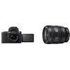 Sony ZV-E1 | Kit Vlog camera full-frame con obiettivo intercambiabile 28-60 mm f/4-5.6 + Obiettivo SEL2450G