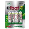 Elbat Ricaricabili marca Elbat modello Elbat Confezione da 4 batterie ricaricabili LR6 AA 2500 mAh