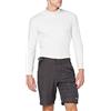 CMP - Bermuda da bici da uomo con fodera interna in mesh, Nero, 58