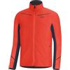 GORE WEAR R3 Giacca da Uomo Partial GORE-TEX INFINIUM, M, Rosso Vermiglio/Blu Marino