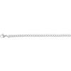 iXXXi Men Collana Flat Chain Argento | 60cm, 60cm, Acciaio inossidabile, Nessuna pietra preziosa