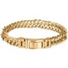 iXXXi Men Bracciale da uomo in acciaio inossidabile Perù Oro opaco | 22cm, Groot, Acciaio inossidabile, Nessuna pietra preziosa