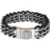 iXXXi Men Bracciale da uomo in acciaio inossidabile Remy argento opaco | 22cm, Groot, Acciaio inossidabile, Nessuna pietra preziosa