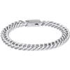 iXXXi Bracciale uomo in acciaio inox San Paolo, 22cm, Acciaio inossidabile, Nessuna pietra preziosa