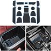 CDEFG Compatibile con BMW X3 G01 X4 G02 iX3 2019-2023 2024, Tappetino Antiscivolo Antipolvere Antigraffio Tappetini in Gomma Portabicchieri Auto X3 X4 iX3 2024 Accessori (Blu)