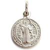De Bussy Medaglia ciondolo San Benedetto in argento sterling, Argento, Non è una pietra preziosa