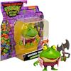 Playmates GIOCHI PREZIOSI - Tartarughe Ninja Caos Mutante-Genghis Frog In Versione Action Figure Articolata-Dimensione 12 Cm-Dettagliata-Per Bambini A Partire Dai 4 Anni