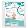 Italbaby Lenzuolo salvamaterasso con cerata antipipì e anti liquidi misura cm 54x107 in jersey di cotone. Made in italy