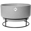 Elho B.for Studio Bowl 30 - Vaso per Interno - 100% Plastica Riciclata - Ø 29.5 x H 19.1 cm - Living Concrete