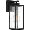 K-Bright Lampade da Esterno, E27 Vintage Lanterna da Parete, Nero