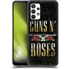 Head Case Designs Licenza Ufficiale Guns N' Roses Logo Pistola Testo Arte Chiave Custodia Cover in Morbido Gel Compatibile con Samsung Galaxy A32 (2021)