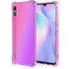 HUANGTAOLI Cover per Xiaomi Redmi 9AT, Custodia in Morbida Silicone Protettiva Bumper Colorato Cover per Xiaomi Redmi 9AT