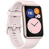 HUAWEI WATCH FIT new Smartwatch, display AMOLED da 1,64, 97 modalità di allenamento, monitoraggio della frequenza cardiaca 24/7, batteria fino a 10 giorni, Sakura Pink