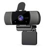 LILOVE LISAQ Videocamera USB grandangolare 1080p Full HD 4k 30fps con Copertura per la Privacy Mic Web Cam per Computer Pc Videocamera per conferenze