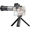 Andoer 28x Monocolo Cannocchiale Professionale Telescopio Monoculare Hd Con Supporto Per Smartphone E Treppiede Di Aggiornamento Telescopio Monoculare Teleobiettivo Per Escursionismo Birdwatching