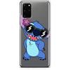 ERT GROUP custodia per cellulare per Samsung S20 PLUS / S11 originale e con licenza ufficiale Disney, modello Stitch 007 adattato in modo ottimale alla forma dello smartphone, parzialmente trasparente