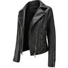 Kobilee Giubbino Pelle Donna Leggero Vintage Elegante Giacche Autunnali Taglie Forti 4 Stagioni Bomber Giacca Ecopelle Corta Nera Invernale Giacca in Pelle Curvy Motociclista Giacca Similpelle Giacca Moto