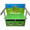 phoenix group Panchina pieghevole in legno, stampa Minecraft, 63 cm