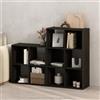 Furinno Pelli Cubic Mobile Portaoggetti, Libreria, Scaffale, 4 Cubi, Espresso