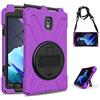 ZORSOME Custodia per Samsung Galaxy Tab Active 3 T570/T575, guscio tre in uno infrangibile, a prova di caduta, antipolvere, antiurto, rotazione a 360 gradi